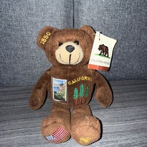 Brand New Rare Collectible California Statehood Stamp Bear Timeless Toys